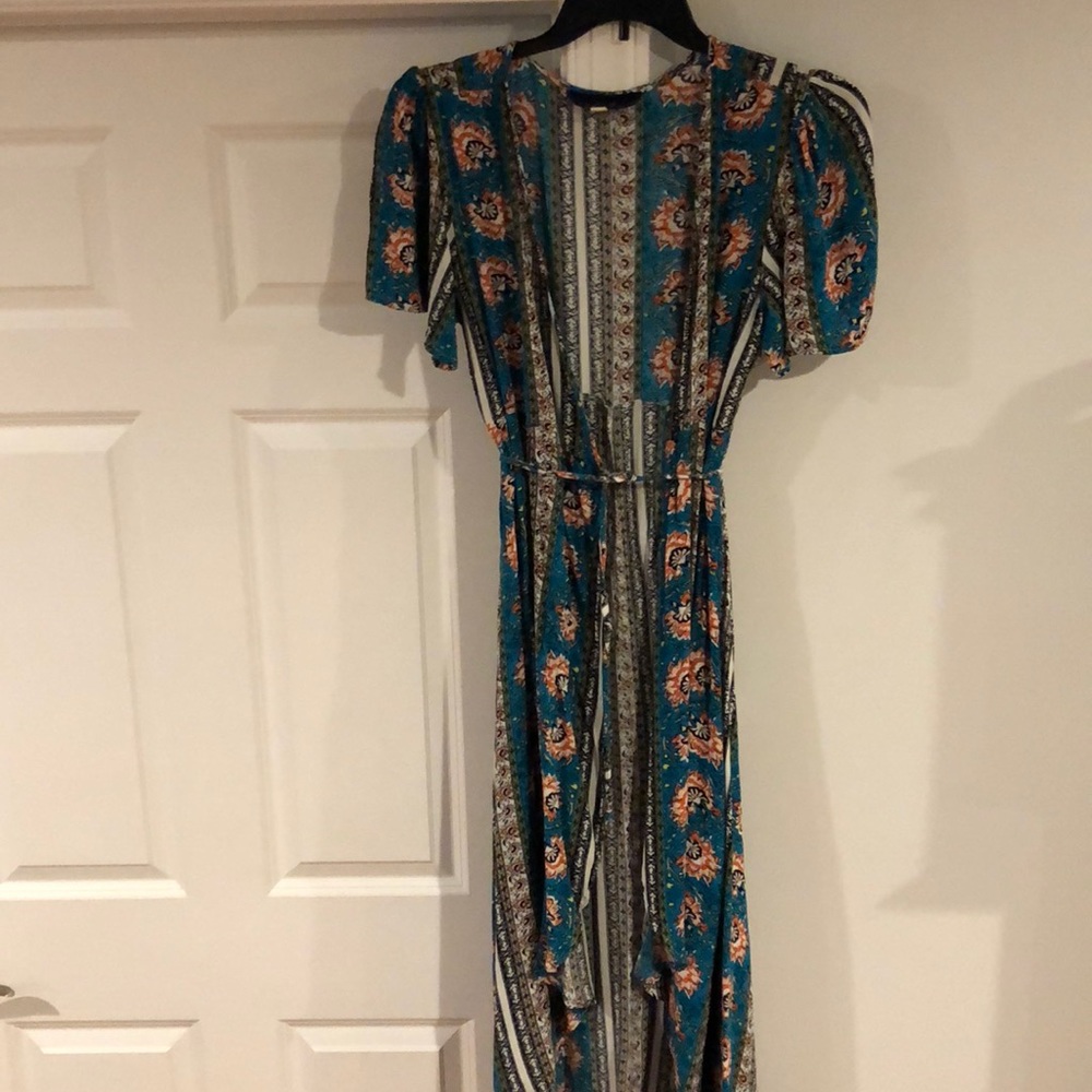 Francesca’s Bohemian Wrap Dress